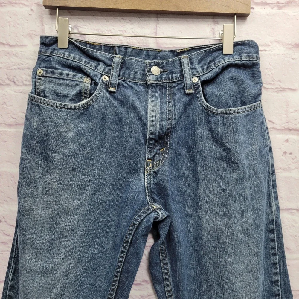 Levi's 559 Relaxed Straight Leg‎ Jeans Hemmed Mens Fits 32x32 Workwear *READ
